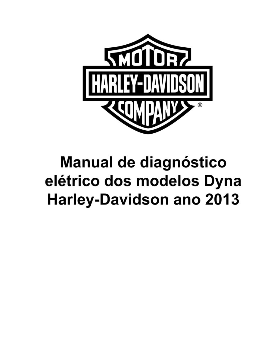 Manual De Serviços - Harley Davidson - Dyna Models - 2013