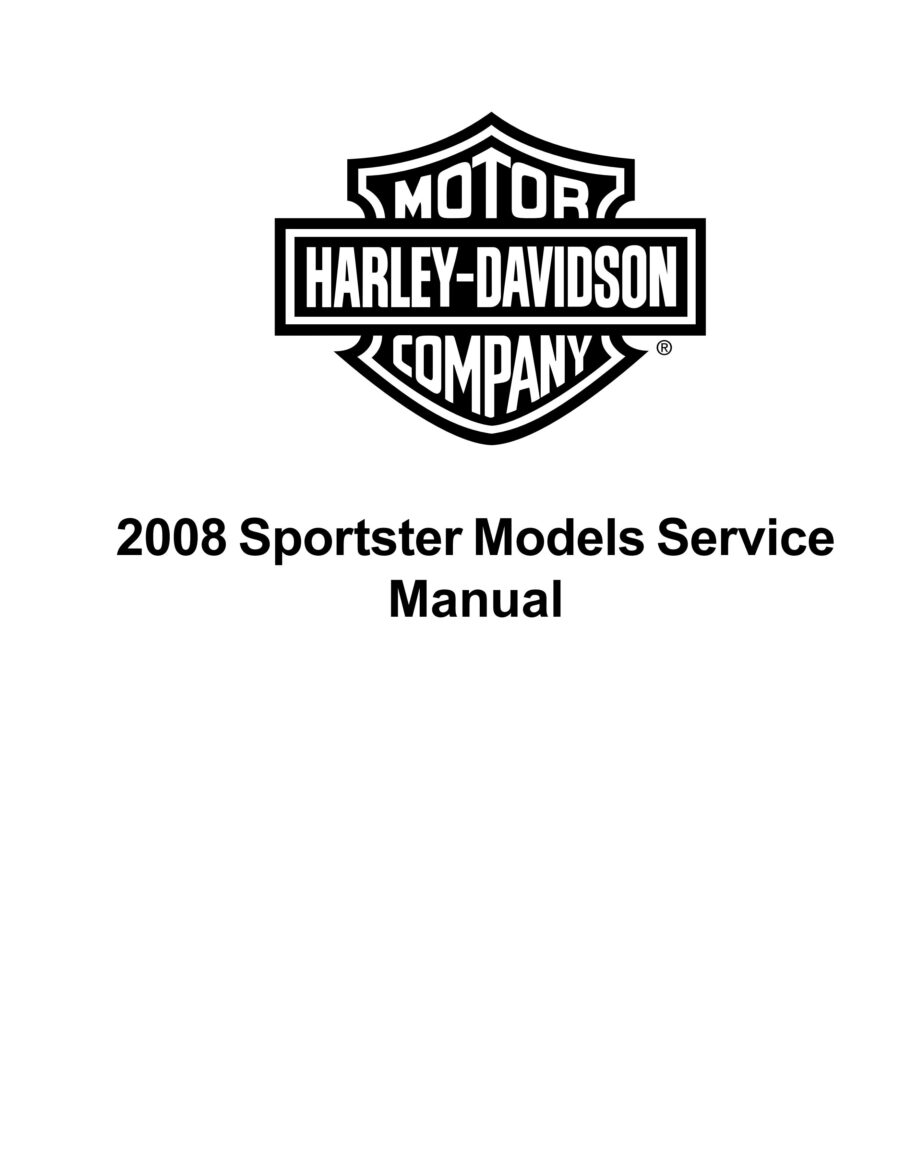 Manual De Serviços - Harley Davidson - Sportster Models - 2008