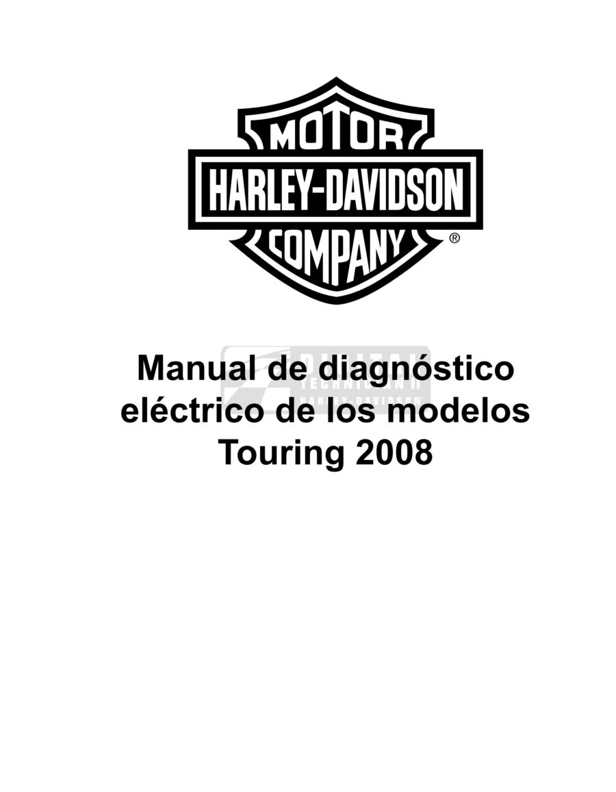 Manual De Serviços - Harley Davidson - Touring Models - 2008