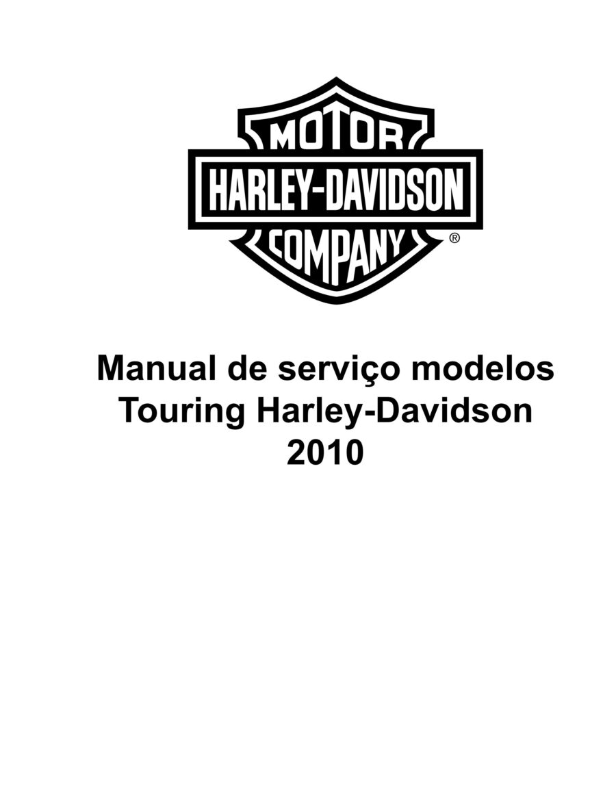 Manual De Serviços - Harley Davidson - Touring Models - 2010