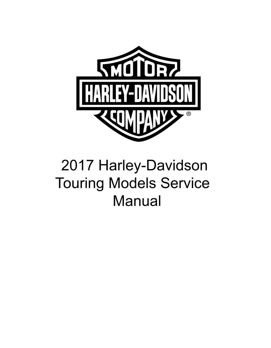 Manual De Serviços - Harley Davidson - Touring Models - 2017