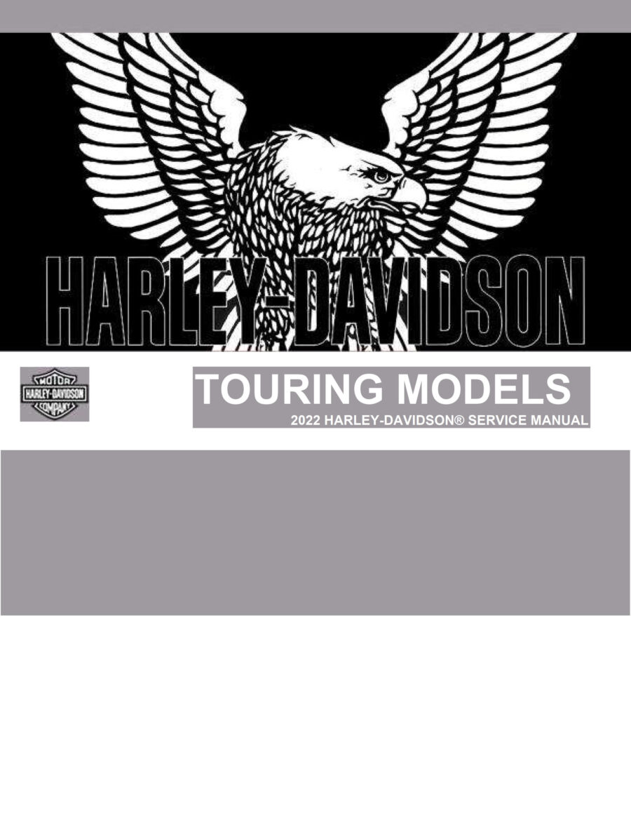 Manual De Serviços - Harley Davidson - Touring Models - 2022