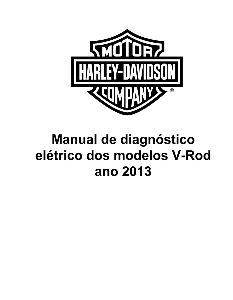 Manual De Serviços - Harley Davidson - V-rod Models - 2013