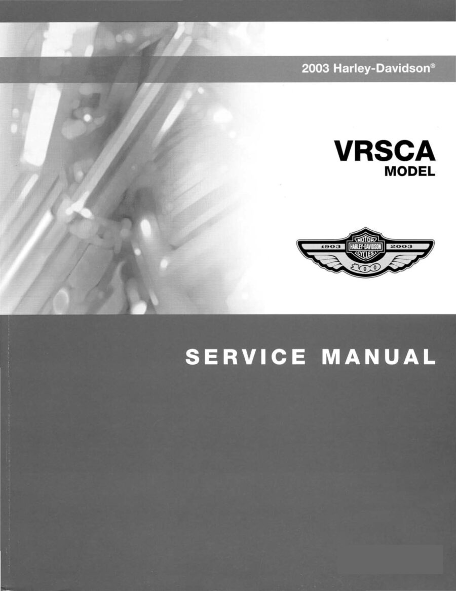 Manual De Serviços - Harley Davidson - VRSCA - 2003