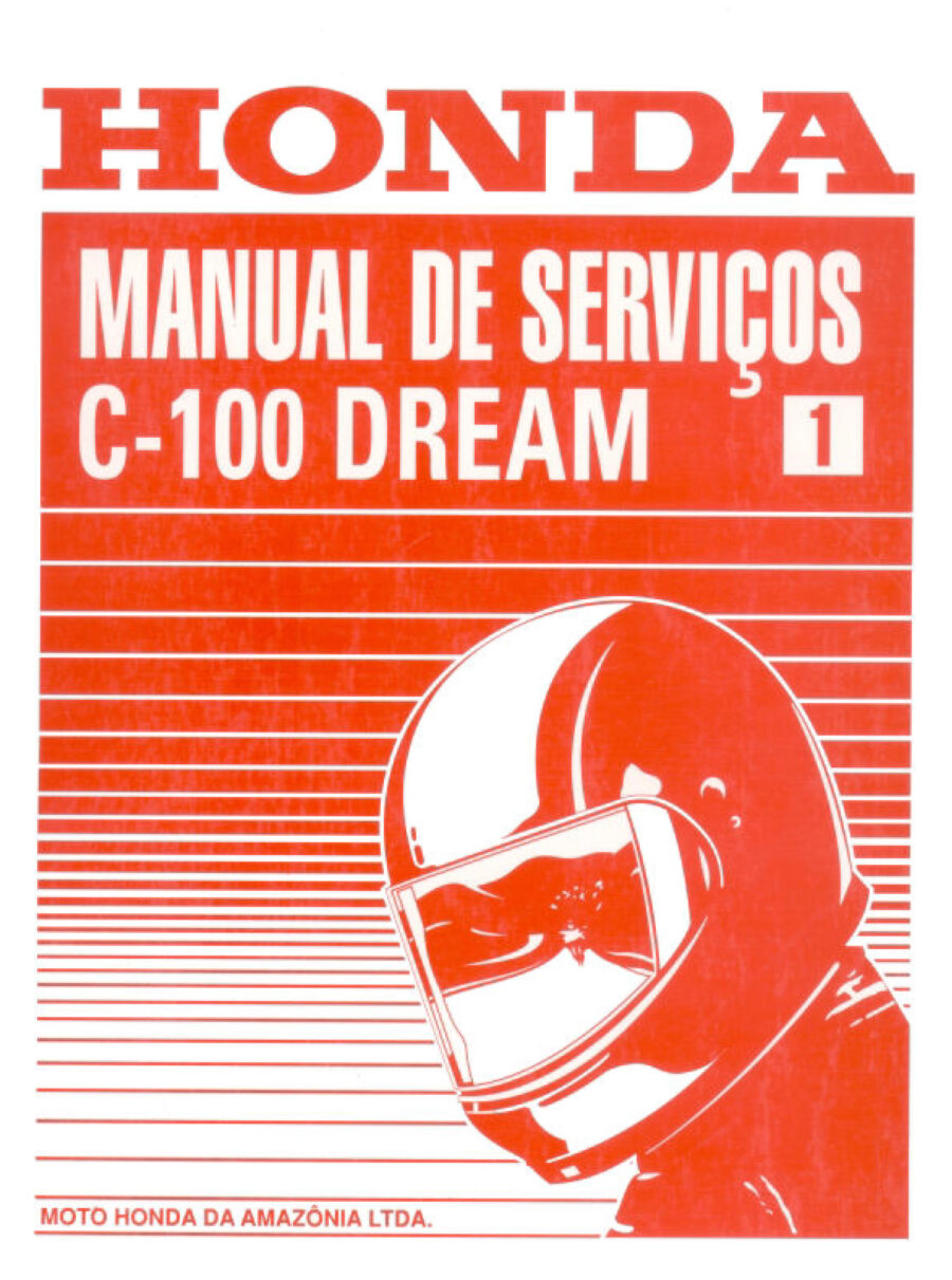 Manual De Serviços - Honda - C - 100 DREAM