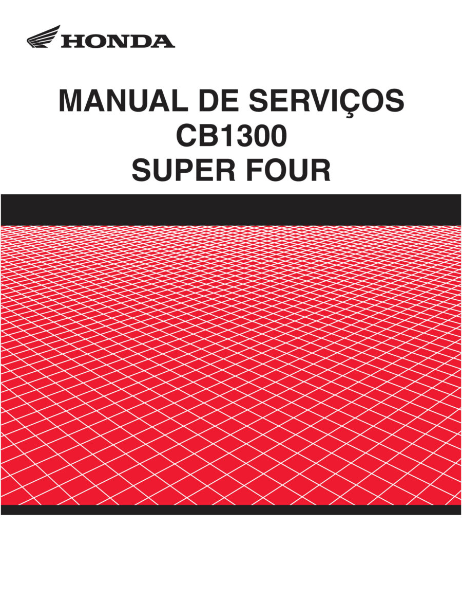 Manual De Serviços - Honda - CB 1300 Super Four - 2008