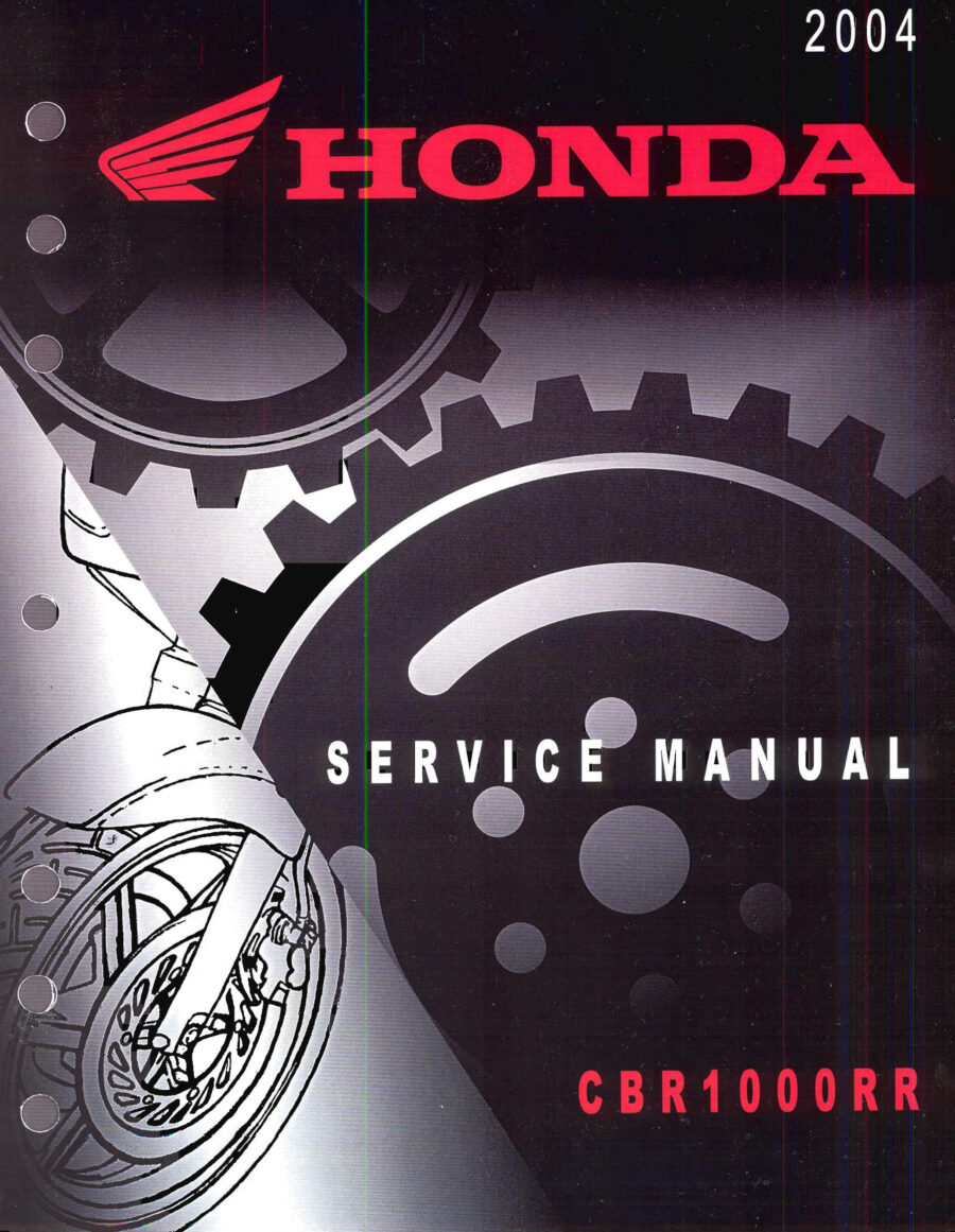 Manual De Serviços - Honda - CBR 1000 RR - 2004