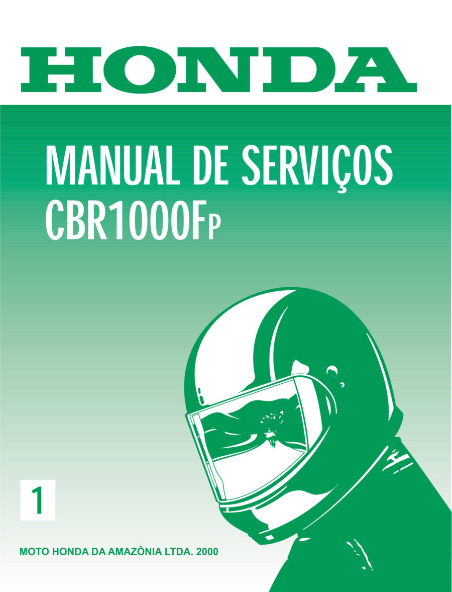 Manual De Serviços - Honda - CBR 1000F - 2000