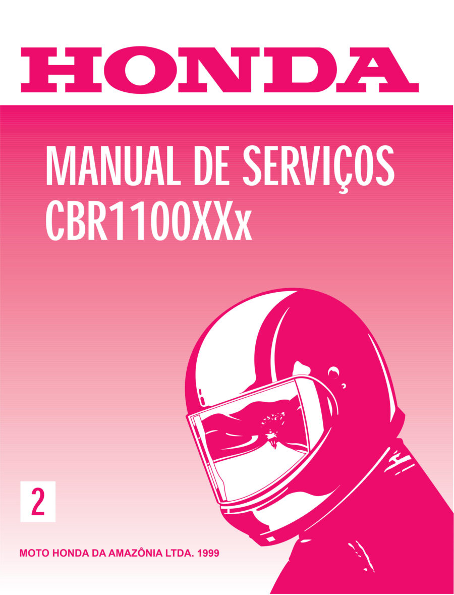 Manual De Serviços - Honda - CBR 1100 XX - 1999