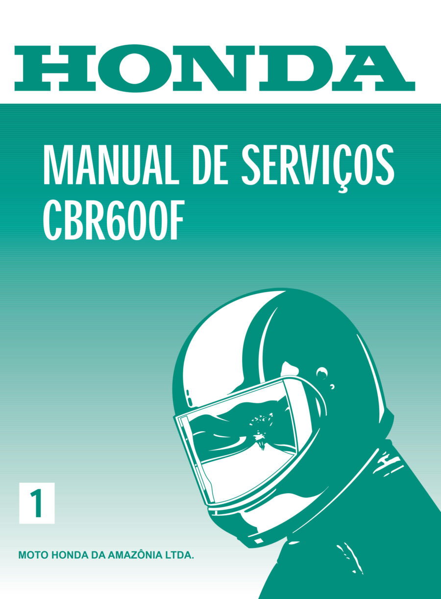 Manual De Serviços - Honda - CBR 600F - 1995 - 1997