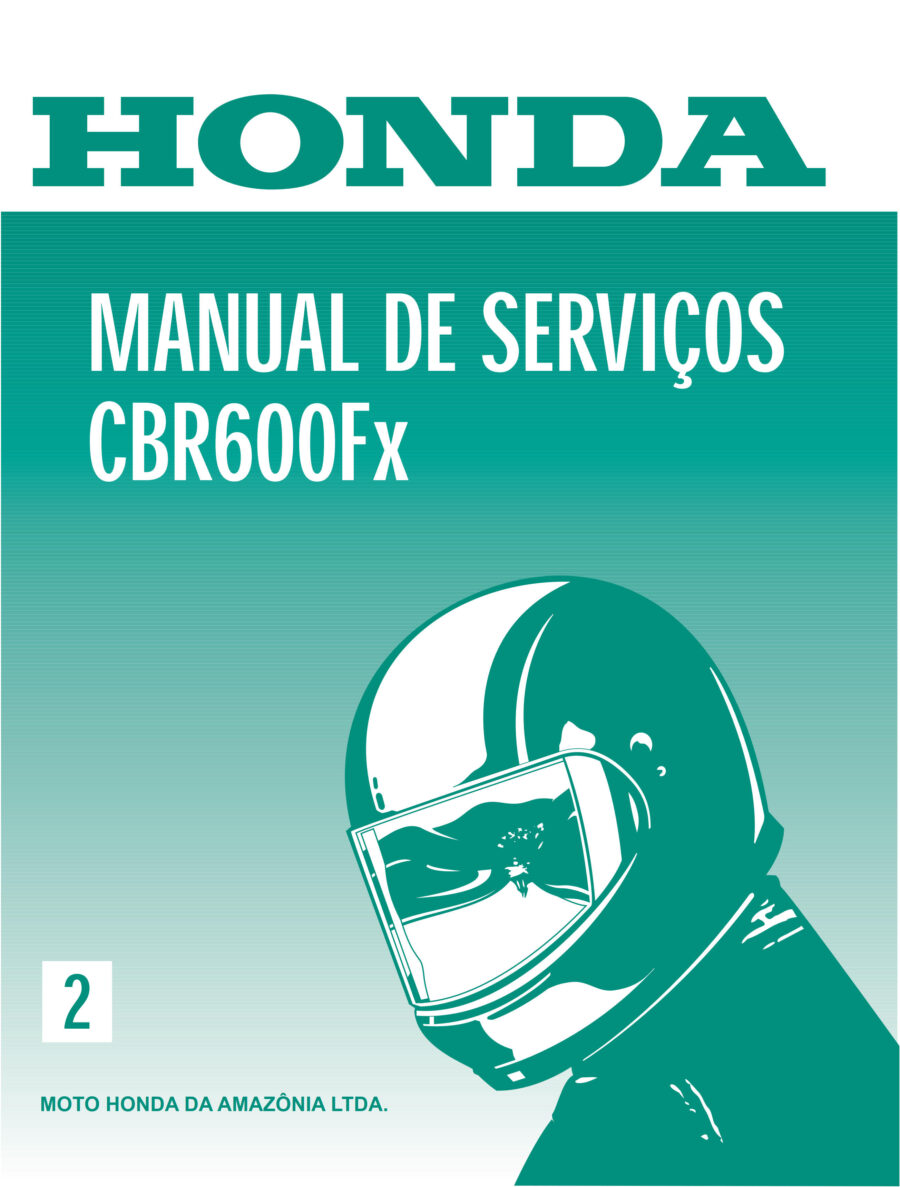 Manual De Serviços - Honda - CBR 600F - 1998 - 2000