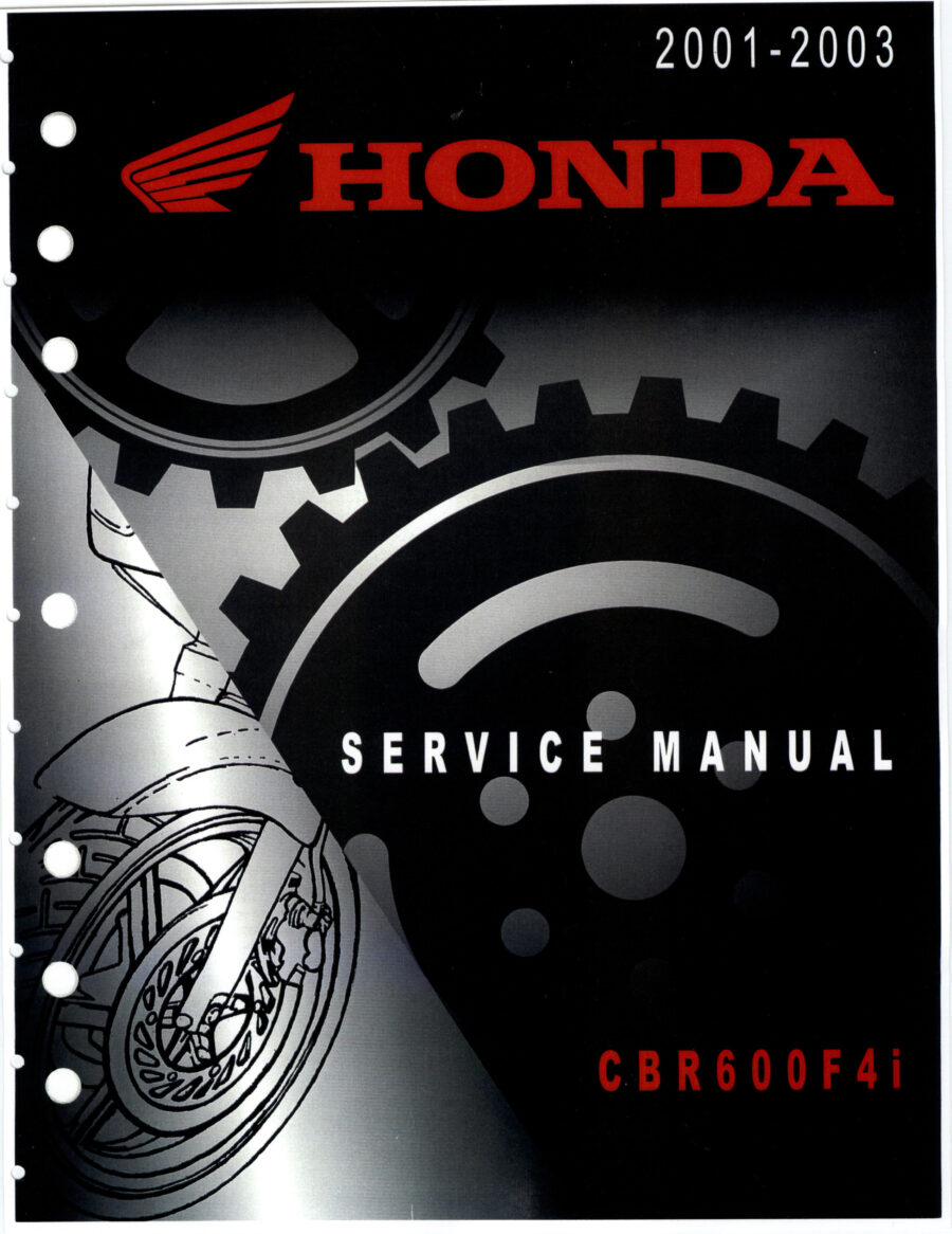 Manual De Serviços - Honda - CBR 600F - 2001 - 2003