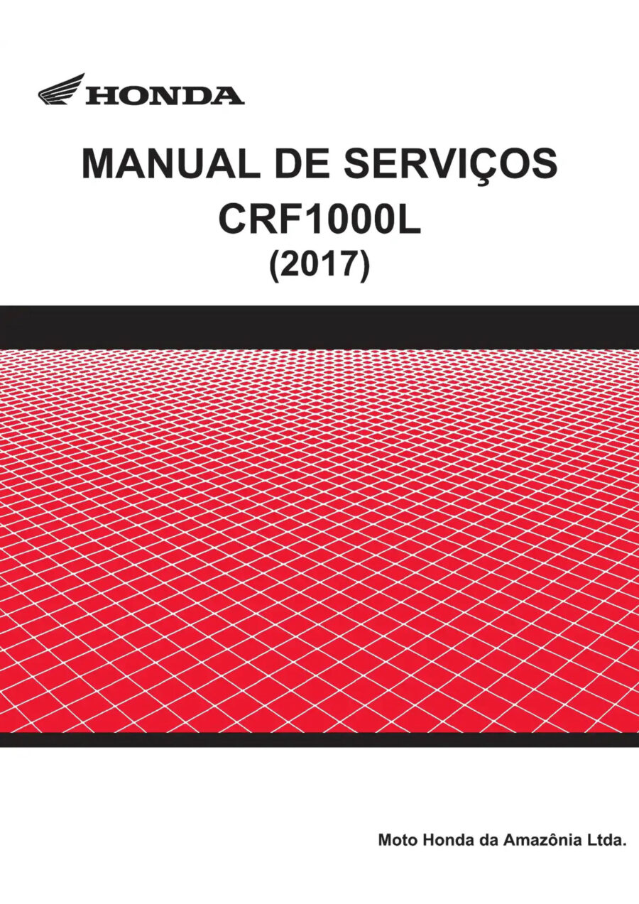 Manual De Serviços - Honda - CRF 1000 L Africa Twin - 2017