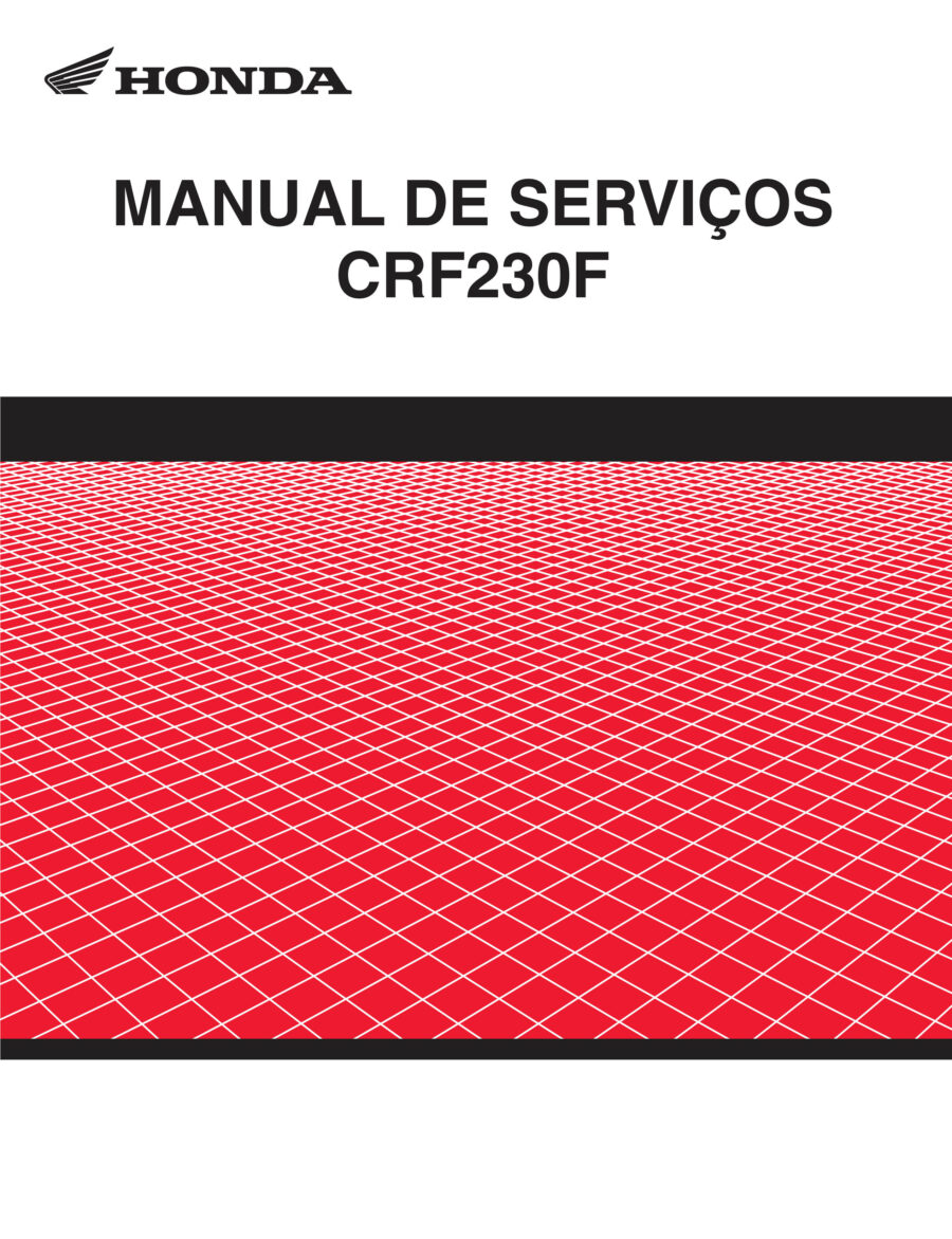 Manual De Serviços - Honda - CRF 230 F - 2007