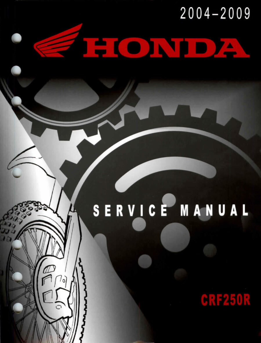 Manual De Serviços - Honda - CRF 250 R - 2004 - 2009