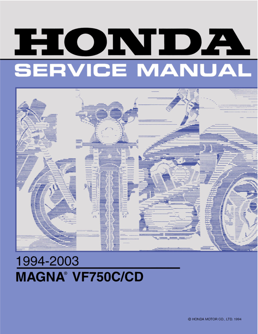 Manual De Serviços - Honda - MAGNA VF 750C - 1994 - 2003