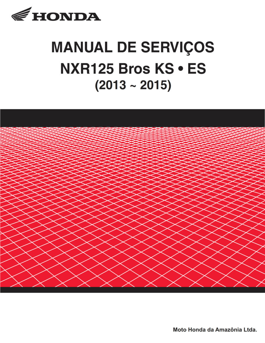 Manual De Serviços - Honda - NXR 125 Bros - KS - ES - 2013 - 2015