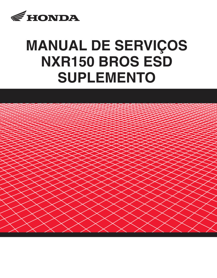 Manual De Serviços - Honda - NXR 150 Bros - KS - ES - ESD - 2006 - 2008