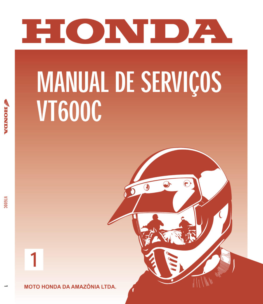 Manual De Serviços - Honda - SHADOW 600C - 1997 - 2005