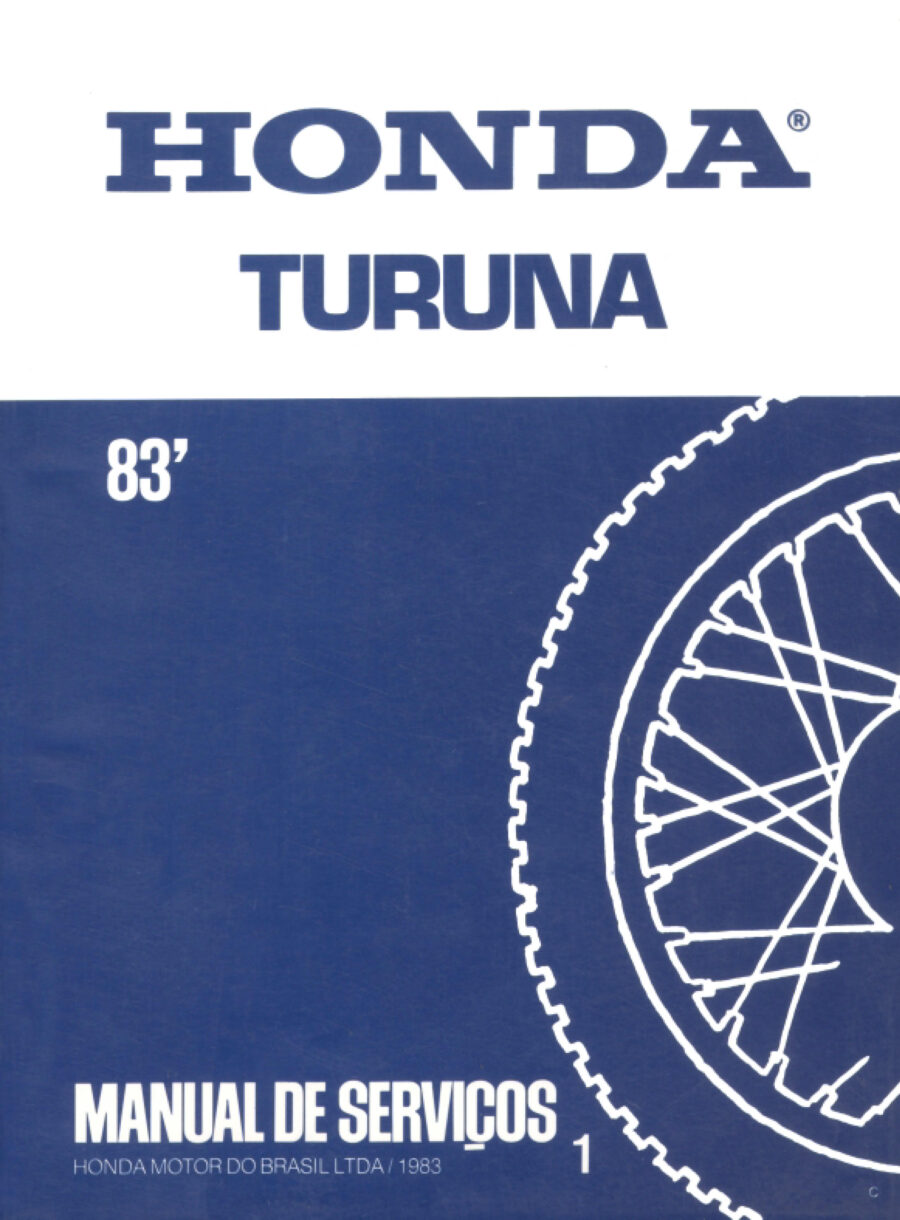 Manual De Serviços - Honda - Turuna 125 - 1983