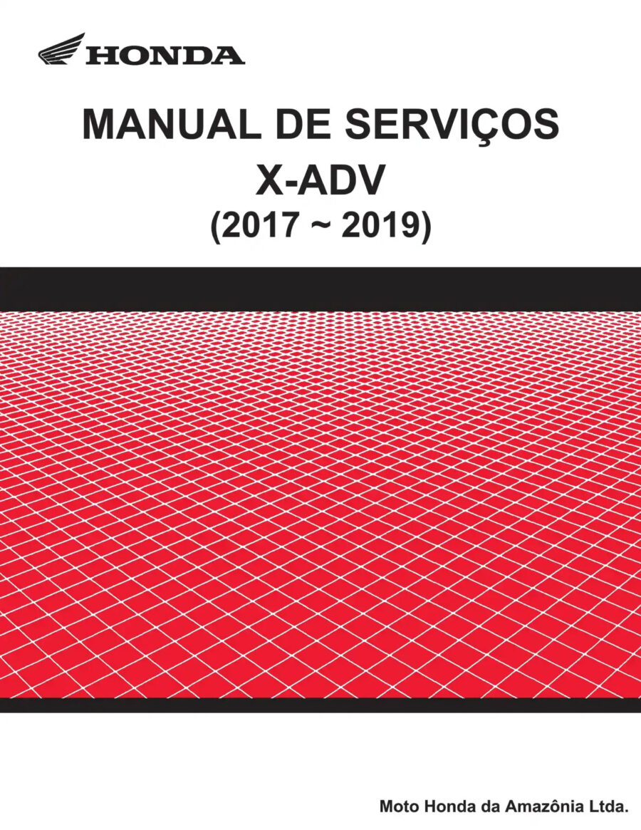 Manual De Serviços - Honda - X-ADV 750 - 2017 - 2019