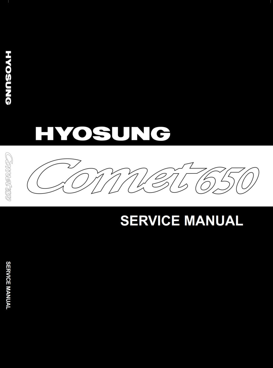 Manual De Serviços - Hyosung - Comet 650 - 2003