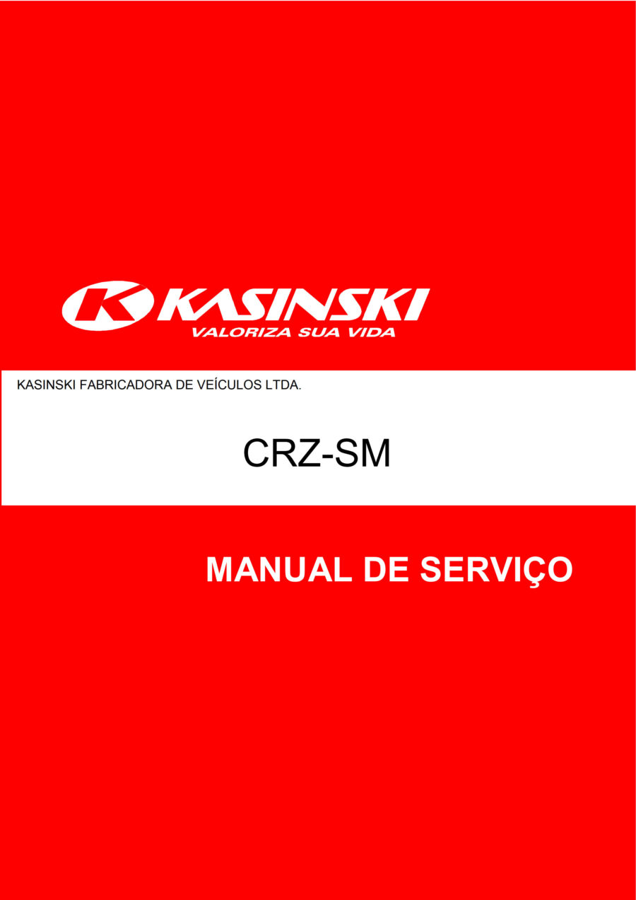 Manual De Serviços - Kasinski - CRZ-SM - 2010