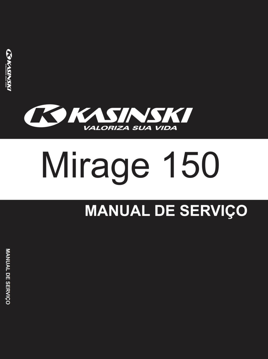 Manual De Serviços - Kasinski - Mirage 150 - 2009