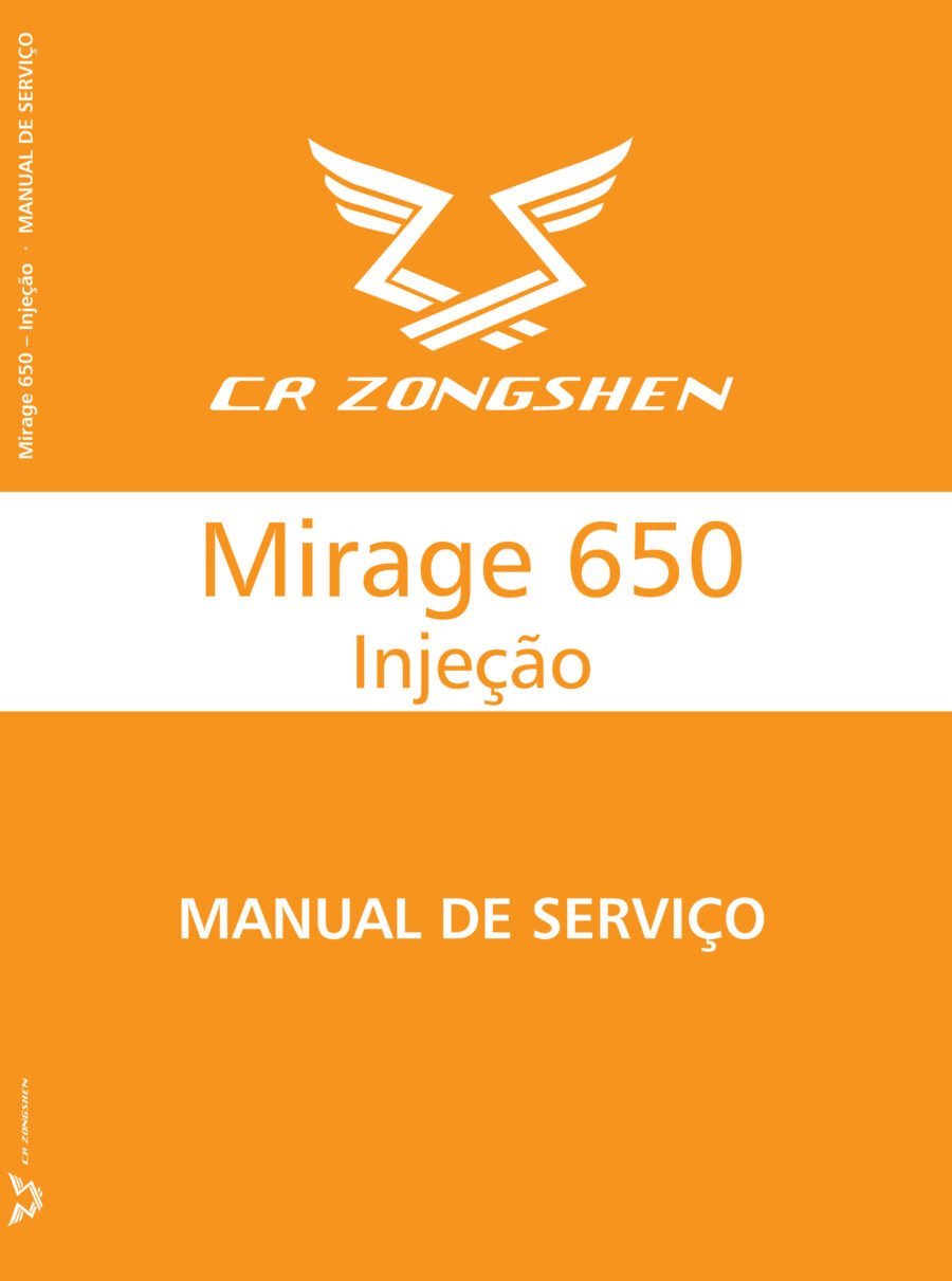 Manual De Serviços - Kasinski - Mirage - Comet 650 Injeção - 2011