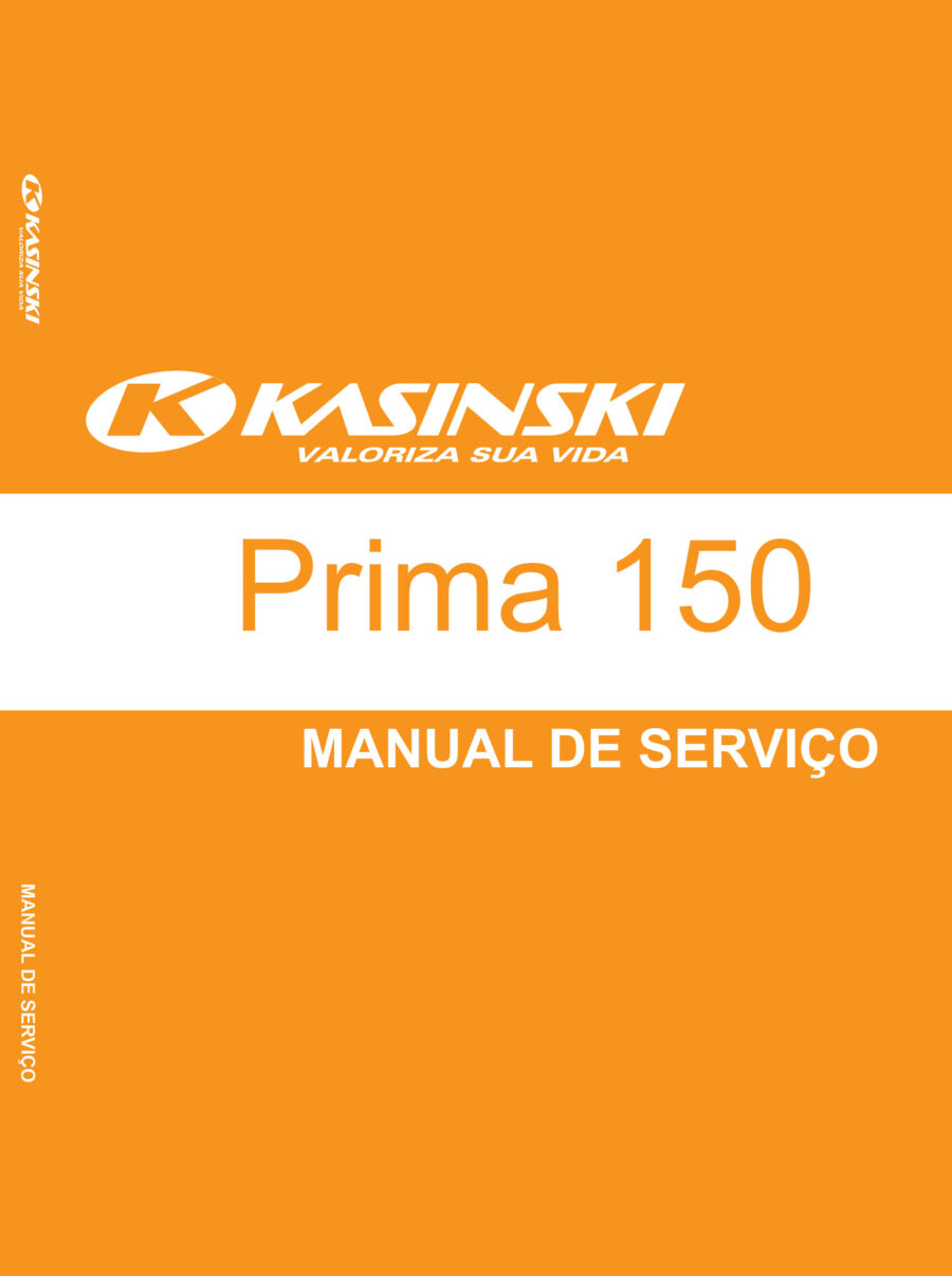 Manual De Serviços - Kasinski - Prima 150 - 2010