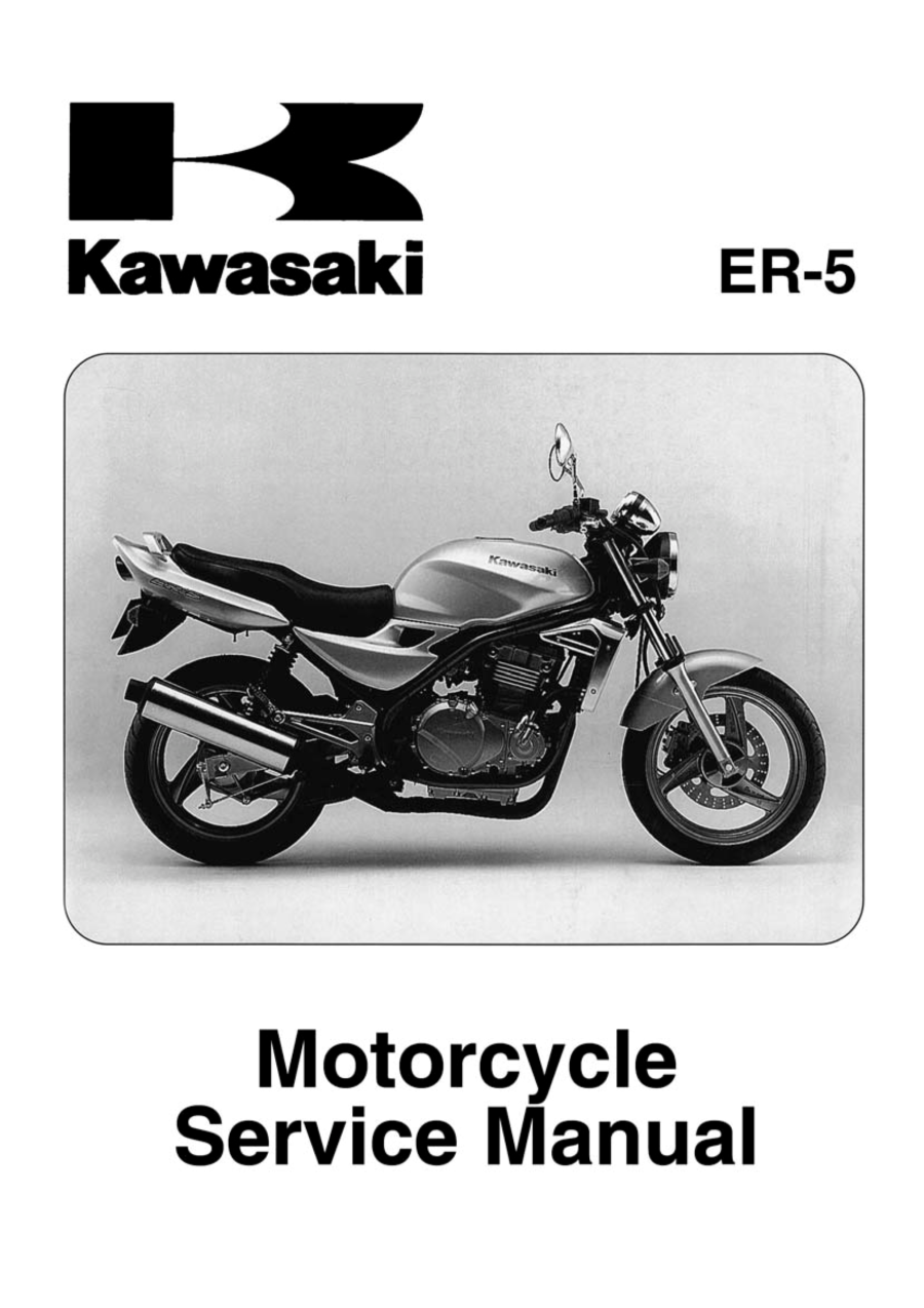 Manual De Serviços - Kawasaki - ER-5 - 2001 - 2005