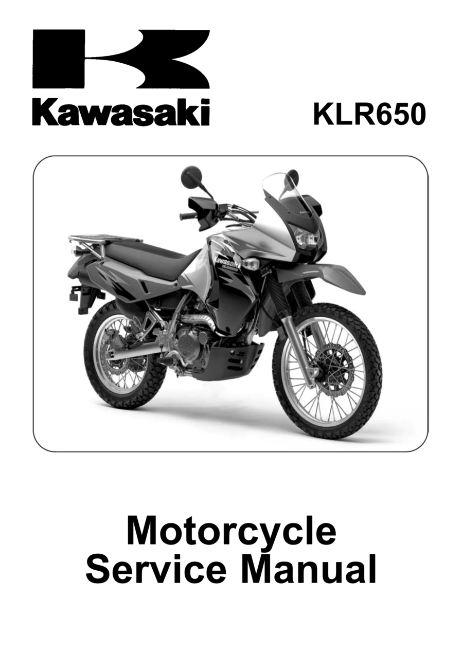 Manual De Serviços - Kawasaki - KLR 650 - 2008 - 2012