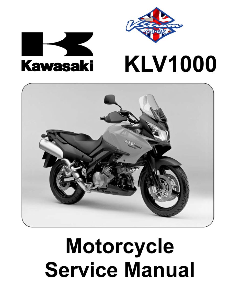 Manual De Serviços - Kawasaki - KLV 1000 - 2004