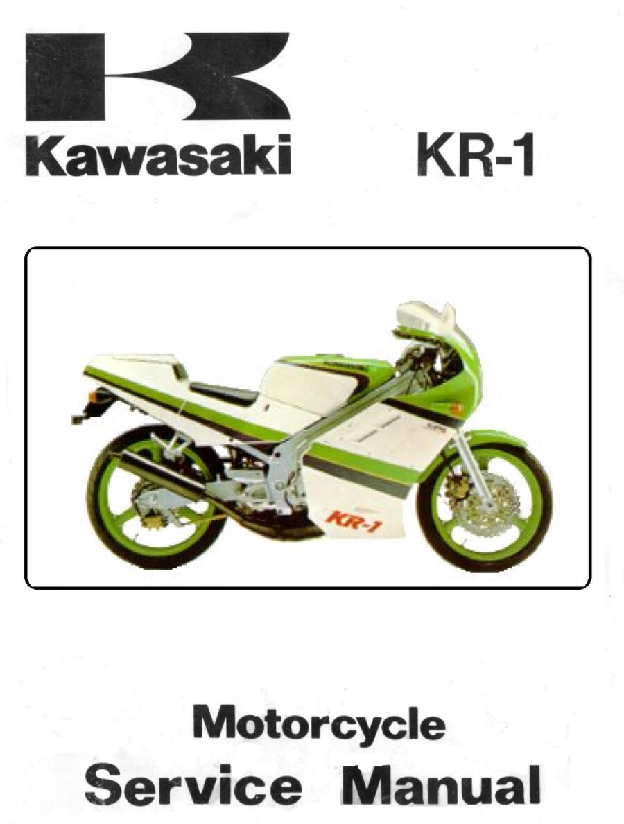 Manual De Serviços - Kawasaki - KR-1 - KR-1S - 1988 - 1990