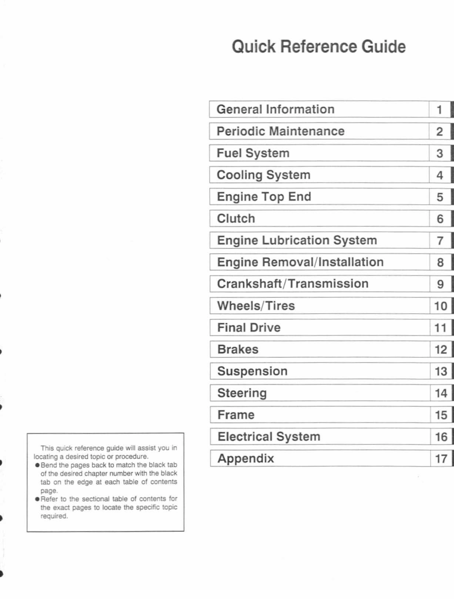 Manual De Serviços - Kawasaki - Ninja ZX-6R - Ninja ZX-6RR - 2003 - 2004