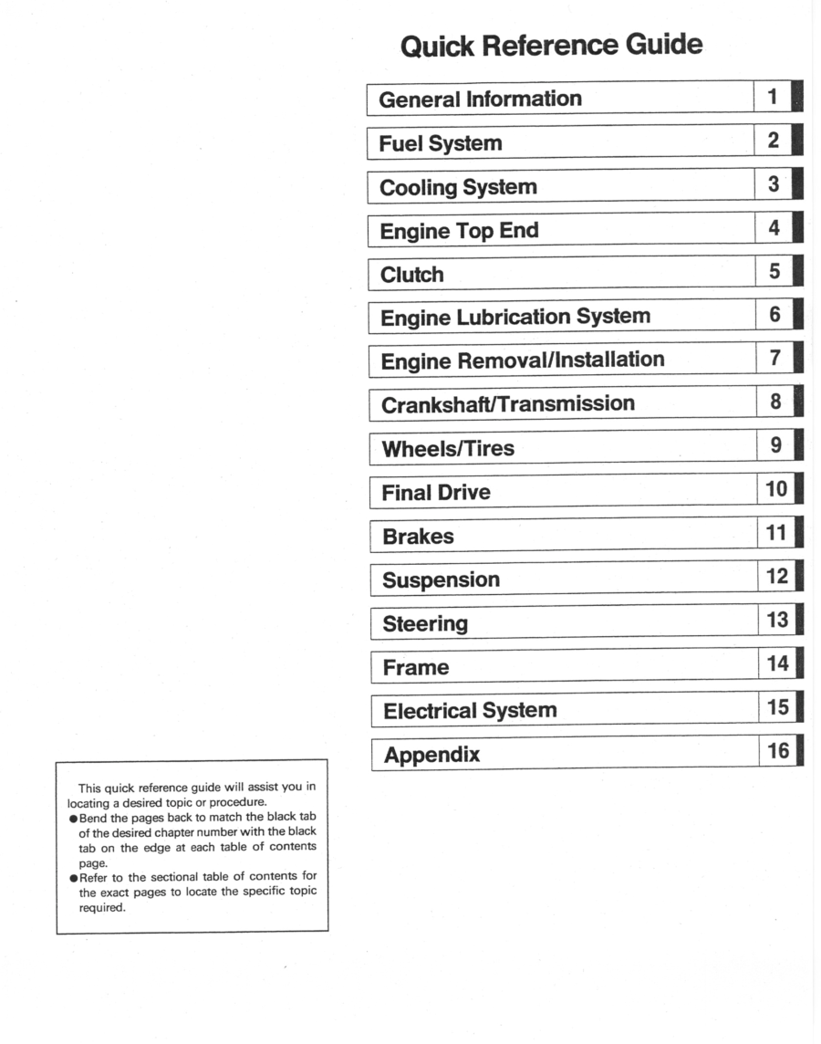 Manual De Serviços - Kawasaki - Ninja ZX-7R - Ninja ZX-7RR - 1996 - 1999