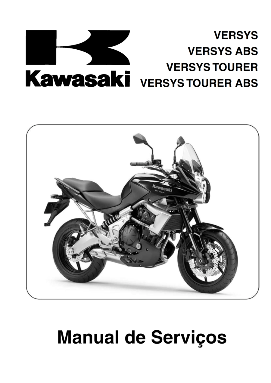 Manual De Serviços - Kawasaki - Versys 650 - Versys 650 ABS - Versys 650 Tourer - Versys 650 ABS Tourer - 2010 - 2011