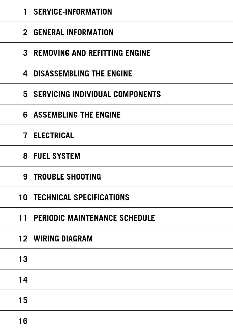 Manual De Serviços - Ktm - 250 - 300 - SX - SXS - MXC - EGS - EXC - EXC SIX DAYS - XC - XC-W - 2004 - 2010