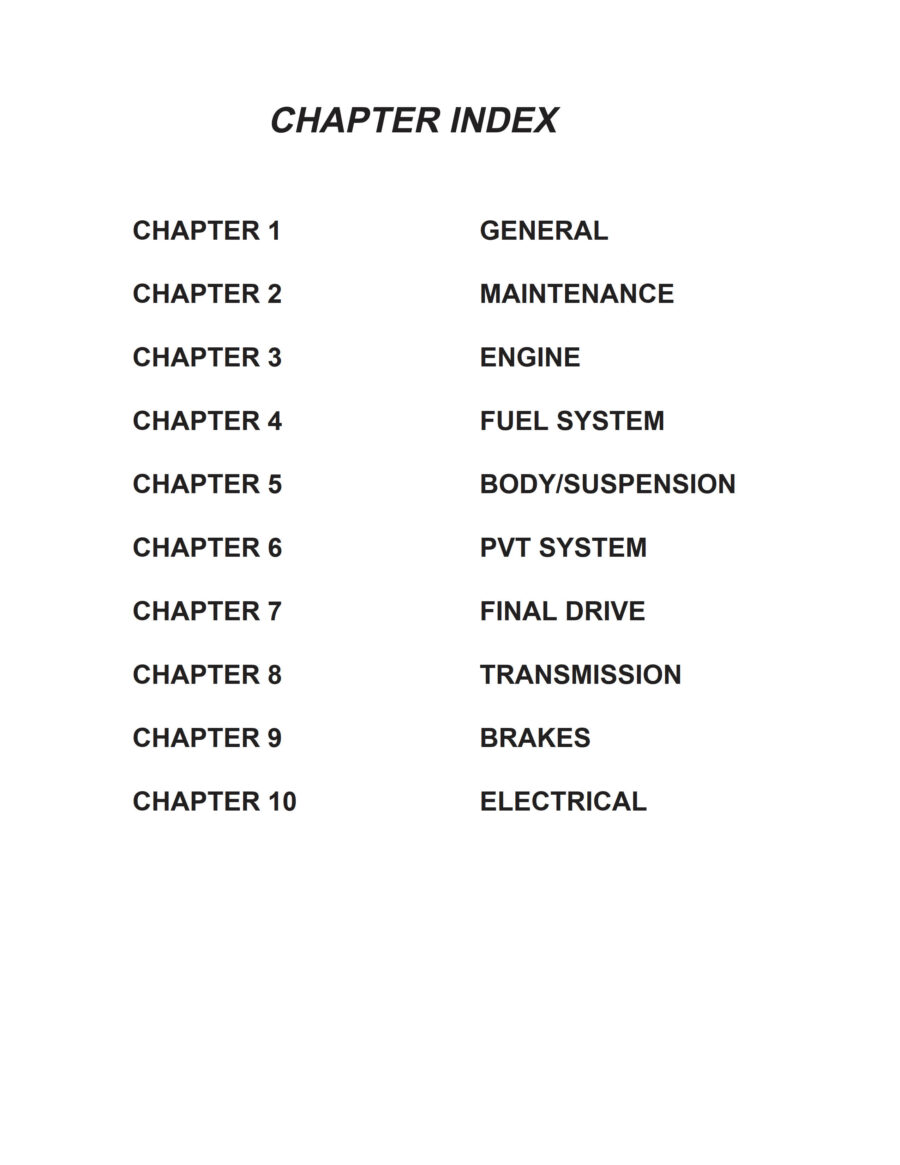 Manual De Serviços - Polaris - Sportsman 600 - Sportsman 700 - 2002 - 2003