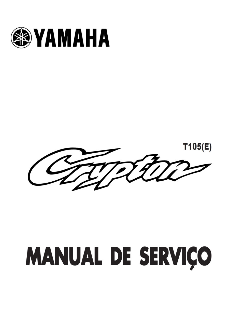 Manual De Serviços - Yamaha - CRYPTON T105 - 1997