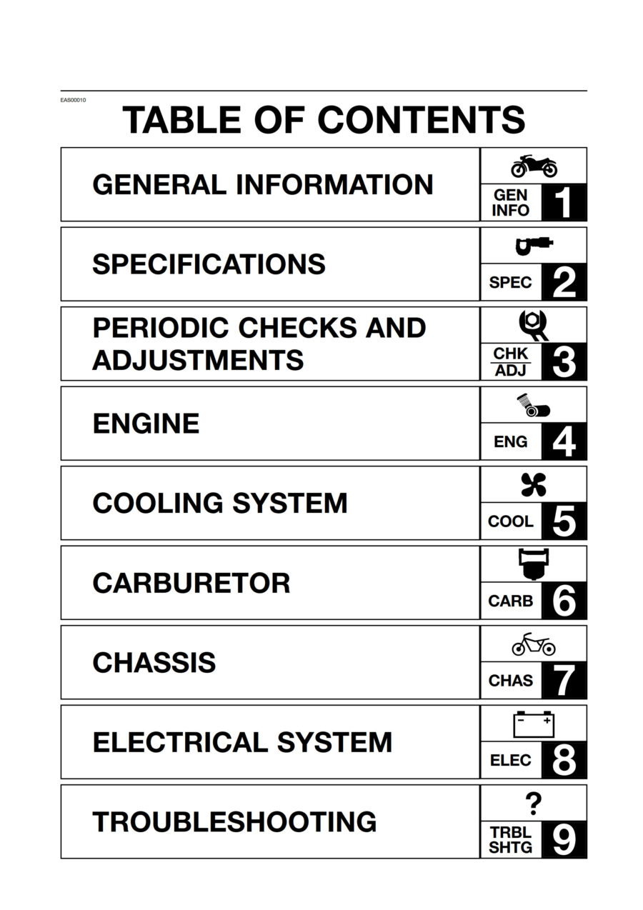 Manual De Serviços - Yamaha - CS 50 Z - 2002