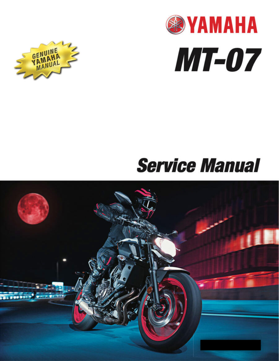 Manual De Serviços - Yamaha - MT-07 - 2018 - 2020