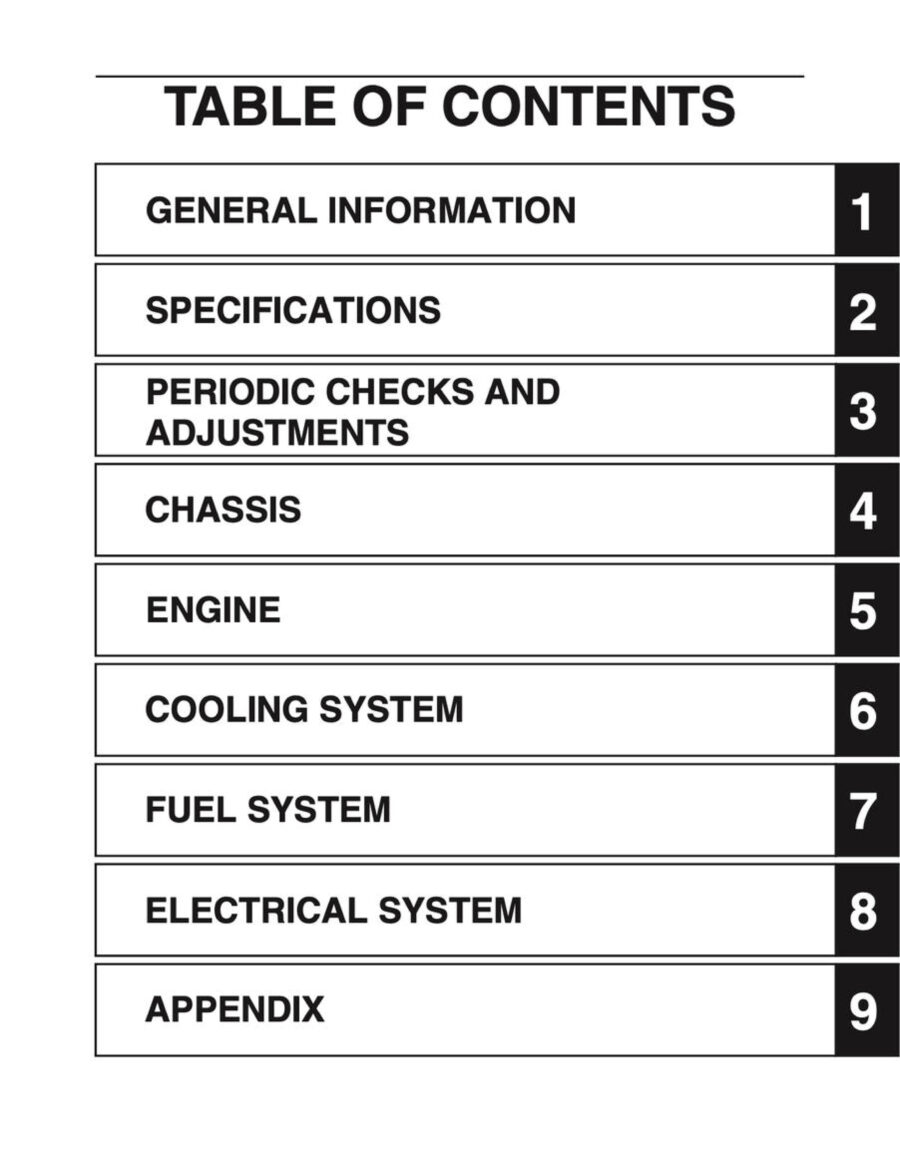 Manual De Serviços - Yamaha - MT-07 - 2018 - 2020