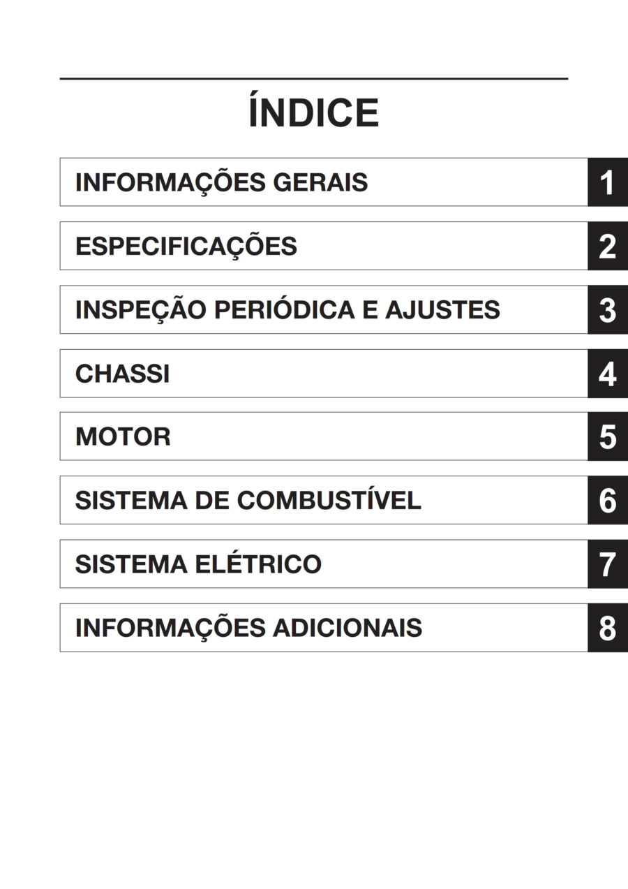 Manual De Serviços - Yamaha - NEO 125 UBS - 2020