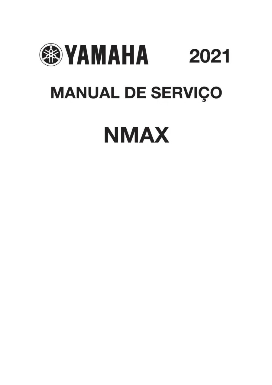 Manual De Serviços - Yamaha - NMAX 160 ABS - 2021