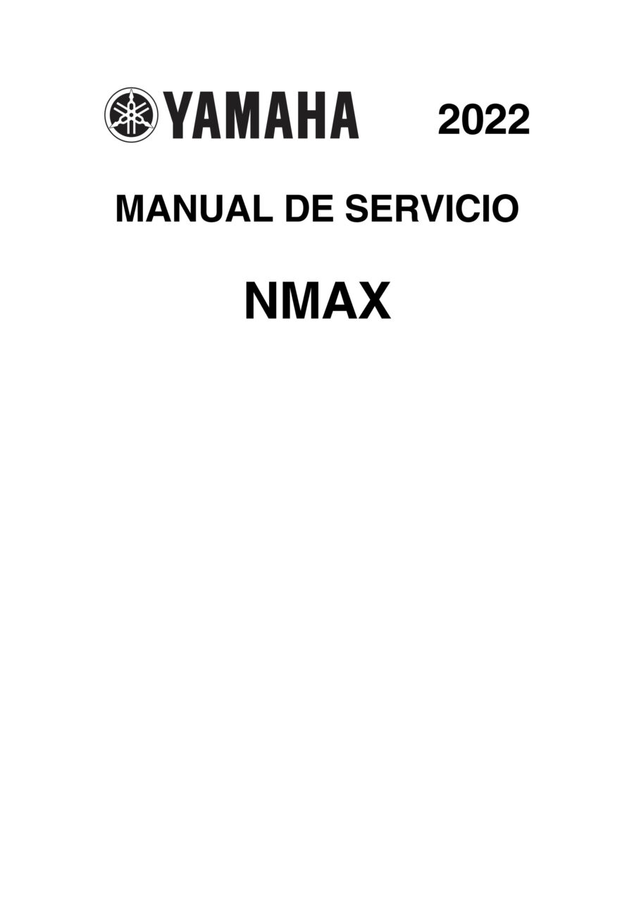 Manual De Serviços - Yamaha - NMAX 160 ABS - 2022