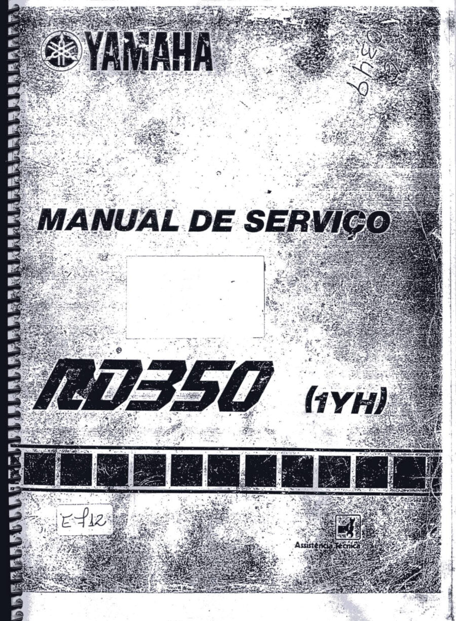 Manual De Serviços - Yamaha - RD 350 - 1986 - 1993