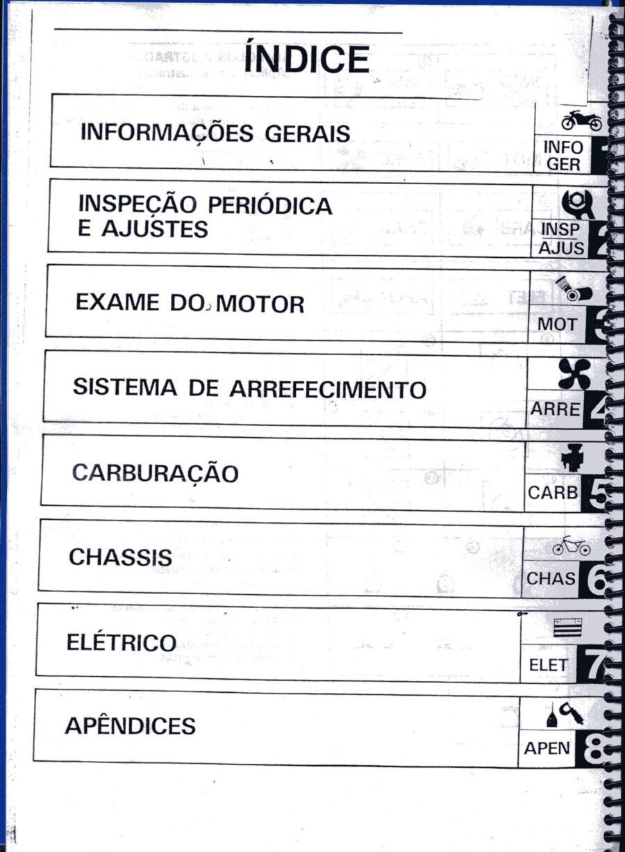 Manual De Serviços - Yamaha - RD 350 - 1986 - 1993