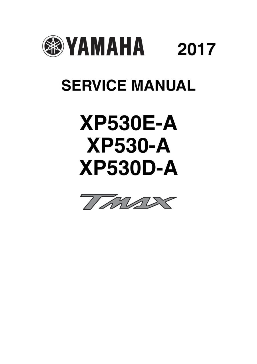 Manual De Serviços - Yamaha - TMAX XP 530 - 2017