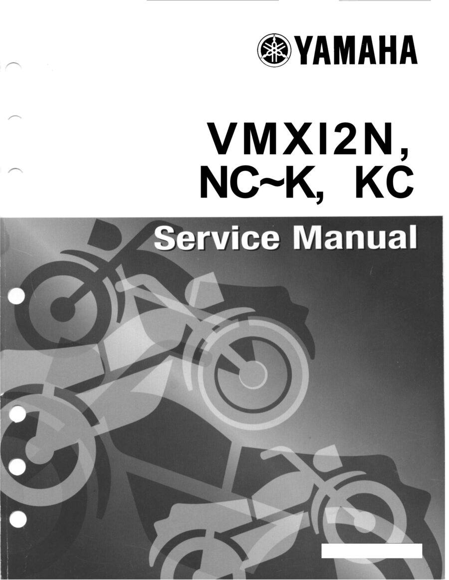 Manual De Serviços - Yamaha - VMAX 1200 VMX 12 - 1985 - 2007